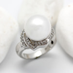 남양 진주 반지 11미리 12미리 J11-3