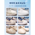 화이트 슈즈 클리너 오염제거 브라이트닝 워터프루프 브러쉬 멀티부츠 드라이크리닝 버블크리닝 신기