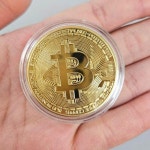 선물 소장용 비트코인 모형 주화 코인
