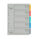 대흥 PP인덱스 I605 A4 5분류 1세트입