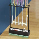 샤인 운동기구정리대 정리함 베드민턴 라켓