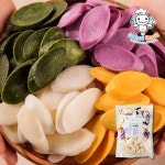 자연담은 거문도 해풍쑥 4색떡국떡 1kg 친환경인증 쑥사용 1개