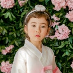 채니봉봉 채니봉봉 실크 한복 머리띠 유아헤어밴드