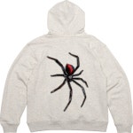 그래픽티셔츠 기모후드집업 뒷면 거미 스파이더 디자인