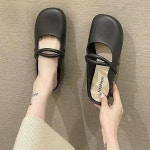 둥근코 귀여운 3컬러 가볍고 편한 블로퍼 슬리퍼