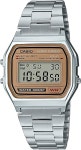 Casio 남성용 캐주얼 클래식 디지탈 브레이슬릿 시계 A158WEA-9CF