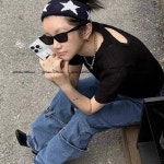 사나오피셜 2024 코리아 스포티 스타일리쉬 스타 아무렇게나 스판 헤어밴드 남녀