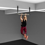 천장설치 철봉 크로스핏 턱걸이바 앙카 풀업바 홈트 헬스용품