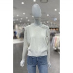 올리브데올리브 올리브데올리브 메탈타 패턴짜임 라운드 니트 4498290 YK4SP605