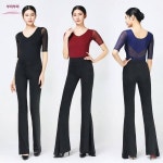형체 트레이닝복 여성 프리미엄 나일론 튜터 망사 워킹 매너 트레이닝 댄스 트레이닝복 세트