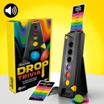 Hasbro Gaming Drop Trivia Game 음성 사운드가 전자 파티 게임 만 13세 이상 2명 플레이어