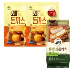 CJ제일제당 고메 고메 바삭튀겨낸 꼬마돈카츠450gx2개 통등심 돈카츠 450gx1개 1세트 1 25kg
