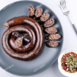 CY중국식품 연변 찹쌀순대 맛있는 찹쌀순대 중국순대 냉동 450g 1개