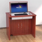 우드 플립 PC책상 히든 데스크 수동 플립 LCD 플립 테이블 페이퍼리스 제조사