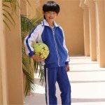 아란트 심천 교복 겨울 초등학교 업그레이드 체육복 부드럽고 포근한 긴팔 코트