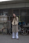 자라 자라 ZARA 여성 시어링 - 크림316027