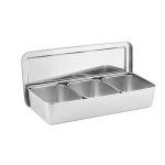 일본식반찬통 분리반찬통 2개 스테인레스 2칸 6칸 식재료 분리 양념 칸막이 PC투명 왜식 한 칸 왜식 2칸