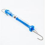 휴대용 용수철 탄성 저울 무게 측정 미니 사이즈 원통형 2 5kg 실험 중량 눈금 측정기