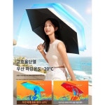 양산 미니어처 휴대용 자외선 여성청우겸용 학생 등교용 파라솔 j1074