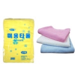 명일상사 수건 명일 미용타올 대 10P 색상랜덤 걸레 설거지 업소용 10개