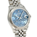 ROLEX 31 롤렉스 데이트 저스트 아주로 다이아몬드가 들어간 플로랄 모티프 아주로 278274