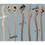 복숭아나무 박달나무 비녀 헤어장 비녀 DIY 핸드메이드 소재 빈티지 비녀 만들기 아이디어 선물