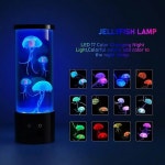 커스텀 판타지 해파리 물고기 LED 변경 USB 램프 해파리등 4마리 6 블랙박스화산등- usb플러그인 -13색조명