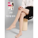 5켤레 몽운 4006 슬림 벨벳 스타킹 롤업 방지 스타킹 하이탑 봄여름 허벅지 스타킹녀