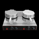 간파니니 만들기 구이용 누름기 양면 인덕션 220v 2구 크룽지팬 싱글 와플 누름 XCXG2