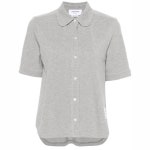 톰브라운 톰브라운 로고 패치 피케 셔츠 24 FW FJS196AJ0198