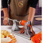 야채면 슬라이서 감자 칩 채썰기 당근 수동 무 제면기