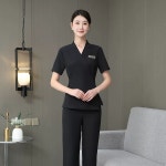 호텔리어 상담실장유니폼 피부관리실유니폼 반팔 관리실