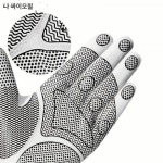 우소프 골프 남성용 장갑 망사 미끄럼 방지 입자 통기성 왼손 싱글 워싱 내마모성