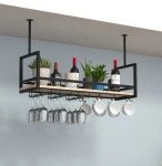 봉마켓 120 폭30 와인잔 천정 천장 걸이 진열대 와인랙 10 나노 에어패드 내장형 5종