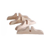 병풍 다리 지지대 세트 받침대 재질 1 파티션 4개 풀리 기반 인테리어파티션 베이스 3개