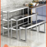 업소용 스텐 상부 냉장고 보조선반 조리대 수납 식당 받침대 주방