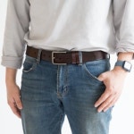 남자 가죽 벨트 통가죽벨트허리띠 이니셜각인 8893953