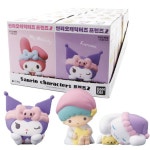 산리오캐릭터즈 프렌즈2 가챠 쿠로미 마이멜로디 랜덤피규어 뽑기 1개