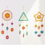 스트링아트 행운의모빌 드림캐쳐 만들기 아이방꾸미기