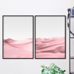 pink desert photo 인테리어포스터 1 TYPE B 우측 A4사이즈 반광인화지 1 포스터만 인쇄