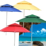 야외 파라솔 비치 카페 테라스 캠핑 편의점 국산