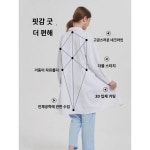 고급 가운 여봄여름 얇은 병원 실험실 약국 남자 의사복 반팔 의사 작업복