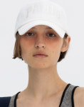 벤시몽 벤시몽 PARIS BIG LOGO BALL CAP - BS3SCP894WH
