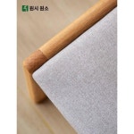 오리지널 원목 화장대 모던 심플 침실 노르딕 오크 스툴 화장대 H6131