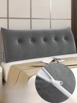 삼각형 일본식 바람 다다미 누비 이불 침대 옆 베개 침실 리넨 H Sijunmeng-linen-