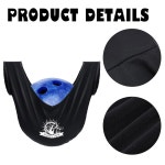 지아우프미 2개 세탁 가능한 볼링공 폴리셔 가방 클리너 홀더 타월을 볼 수 있습니다