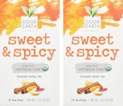 Organic Sweet Spicy 허브 카페인 프리 굿 어스 티 18 티백 2팩 2개 18개입 318890