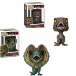 funko 영화 쥬라기 공원 공룡 벨로키랍토르 549 딜로포사우루스 550 액션 비닐 피규어 생일 선물