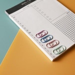 스테인레스 스틸 와이어 작은 사랑 모양 종이 사무실 학교 책갈피 바인딩 50