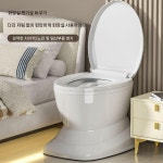 간이 화장실 간이변기 변기 설치용 접이식 이동식 차박 야외